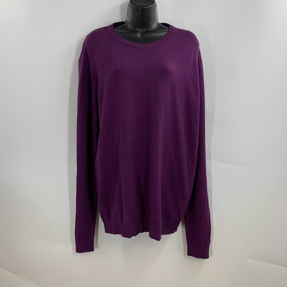 Xray Men's Classic Nylon Stretch‎ Long Sleeve Crewneck Sweater Size L